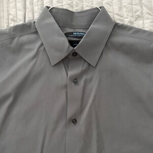 Murano - Gray Men's Shirt - Ultimate Modern Comfort- Size Large